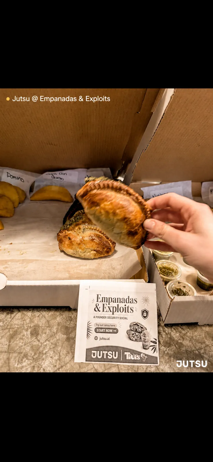 Empanadas & Exploits, Titi's Empanadas. Photo 2 of 13