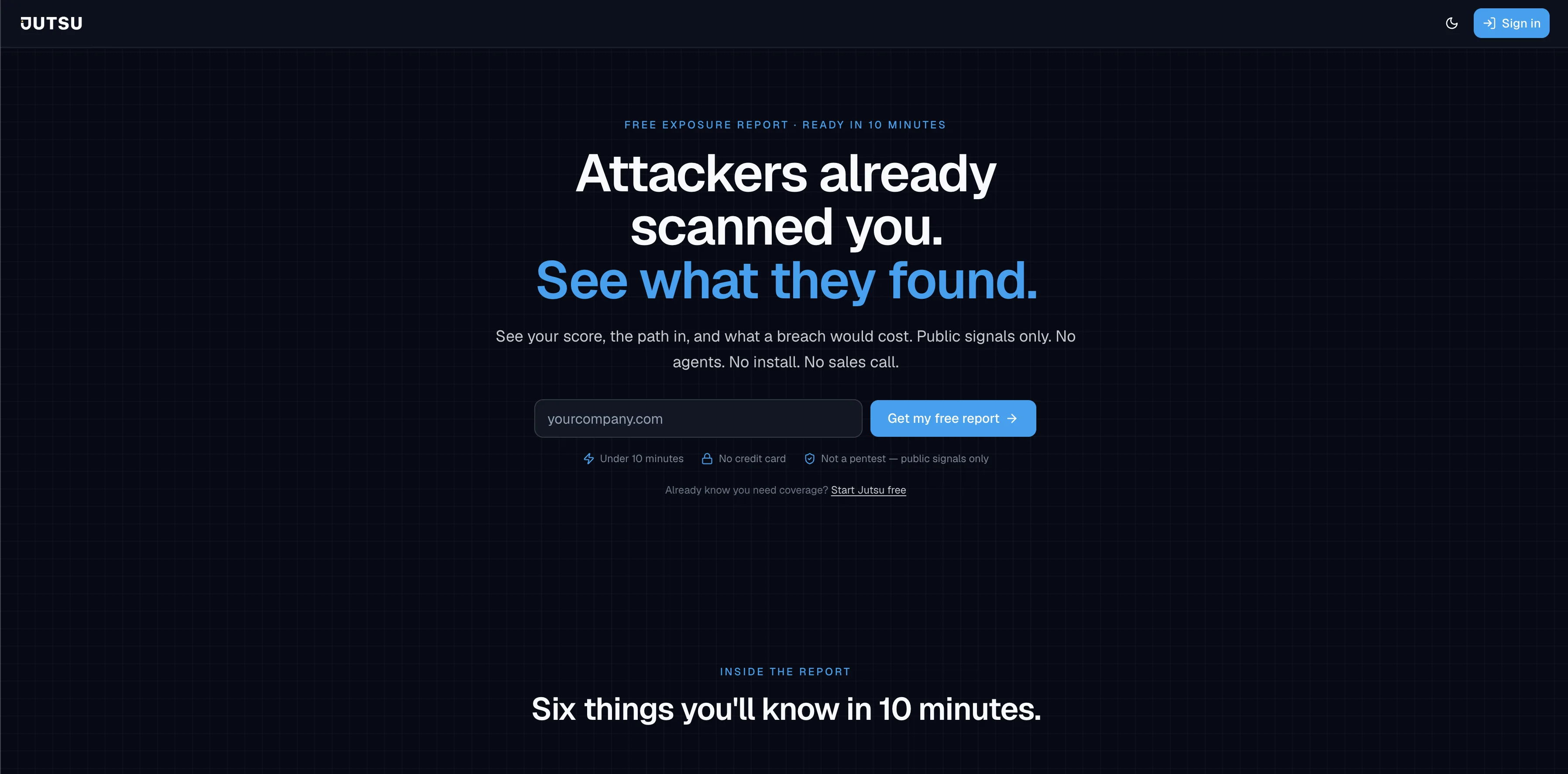 Exposure dashboard